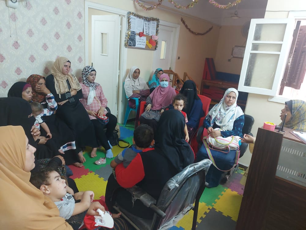 ورش عمل لأمهات الأطفال